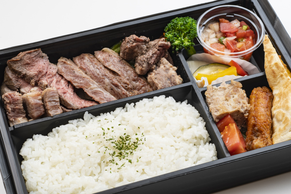 牛尽くし！至福の4種牛ステーキ弁当